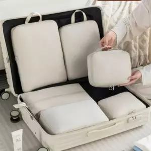 여행용 수납 방수 이너파우치 압축팩 정리 가방 WUv9+4yCb