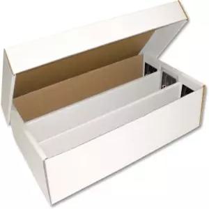 BCW 슈퍼 신발 보관함 ？ 3팩 트레이딩 게임 및 수집용 골판지 정리함 스탠다드 3 000개 또는 3x4 탑로더