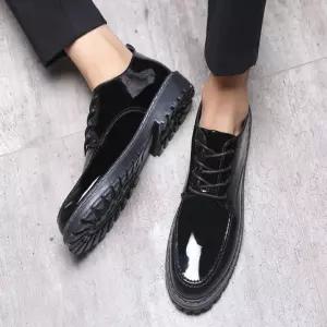 로퍼 신사화 정장구두 웰트화 남성구두 에나멜로퍼 ICQ9+1Hir