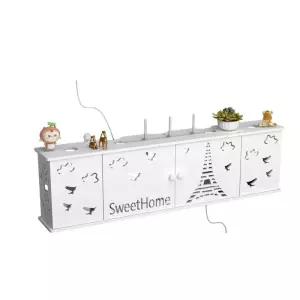 셋톱박스 거치대 거실용 정리대 티비 주변 정리 전선정리