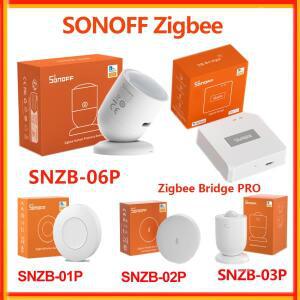 SONOFF Zigbee 센서 SNZB-01P/02P/03P/04P/06P/02D 온도 습도 ZBMini L2 무선 스위치 모션 존재 게이트웨이