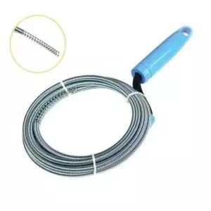 싱크대막힘청소 스프링 싱크대 배수관 욕조 세면대 변기 뚫어뻥-4M