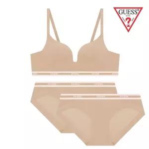 게스 GUESS 선물포장 일체형볼륨 브라1팬티2 속옷세트 GEWBR832BP832BE 402792