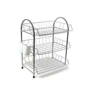 PP 3단 둘더스 식기건조대