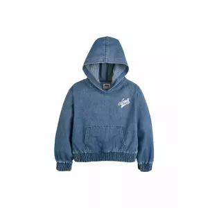 매장정품 LEVI'S 리바이스 리바이스키즈 V253SW361P - 데님크롭후드티셔츠 1255362