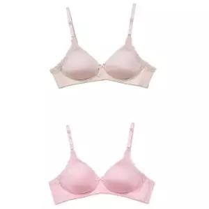 냉장고섬유 와이어리스 A컵브라 여고생속옷 와이어리스브라 50대브라 10대여자속옷