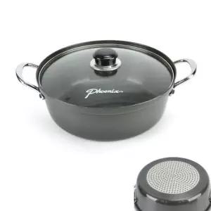 전골냄비 인덕션겸용 경질 국수전골냄비(뚜껑포함 30cm)