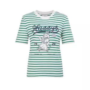 매장정품 HAZZYS 헤지스 로고프린트 면 반팔티셔츠 HSTS6B206 1375443