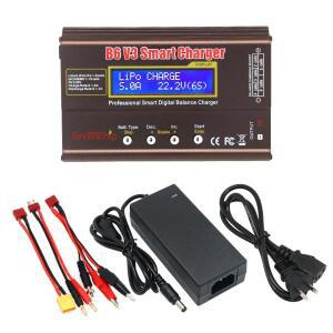 IMAX B6 V3 80W 6A 배터리 충전기 LiHv Lipo NiMh 리튬 이온 Ni-Cd 디지털 RC 밸런스 방전기 12V 5A 어댑터