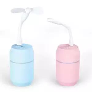 보틀형가습기 LED 라이트 가습기 (택1) 램프 미니 USB가습기 선풍기