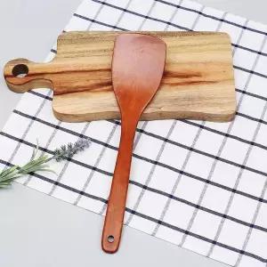 나무 요리 뒤집개 전 식당 스푼 계란말이