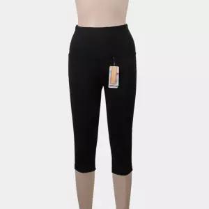 여자 7부 하이웨스트 레깅스 부드러운 요가팬츠 Gke8+8jZG