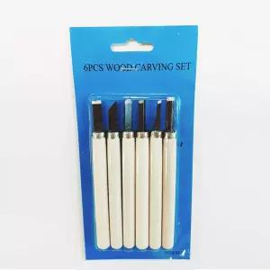 나무 공예 조각도 목공용 조각칼 6종 세트 DD-11210 조각도세트 조각칼 조각도