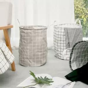 패브릭빨래바구니 접이식빨래바구니 옷수거함 빨래통 패브릭빨래바구니