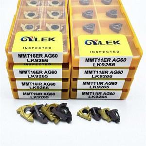 MMT 11ER 16ER 22ER 나사 인서트 MMT 11IR 16IR 22IR 카바이드 인서트 나사 공구 CNC 터닝 인서트 절삭 공구 나사 인서트