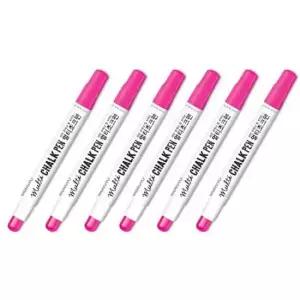 칠판 멀티초크펜 분홍색 (12개입)/멀티펜/유리펜/워터초크