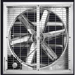 대형 환풍기 셔터형 음압 산업용 강풍기 500형380v 덕트 환기