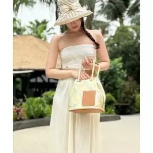 ROSA.K 타탄 드로우스트링_CITRUS (RMYSBF414CTMM) 2088250