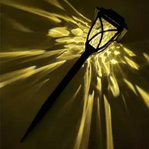 야외조명 태양광 정원 사각등 전구색 잔디등 문주등