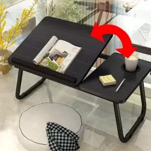 테이블 각도 조절 노트북 협탁 접이식 밥상 티 트레이 좌식 식탁 침대 책상 베드 미니