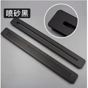 양면 알루미늄 환기구 그릴 커버 옷장 신발 에어컨 홈 장식 천공 플레이트