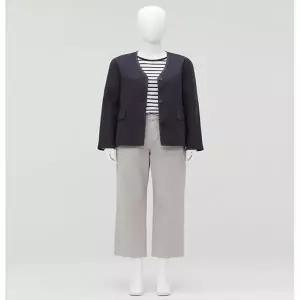 [무료배송] 써스데이아일랜드 [Thursday Island] 노카라 트리밍 자켓(T232MJK301W)