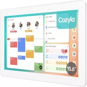 Cozyla 디지털 캘린더 2 15.6 월 플래너 터치 스크린 안무 차트 가족 일정을 위한 대시보드 스마트 전자