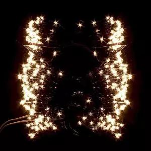 [마이모노샵][마이모노샵] 크리스마스 검정선 웜색전구 야외 장식전구 이벤트 (26141321)