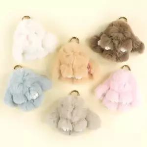 [텐바이텐][핑크풋]앙고라토끼인형키링