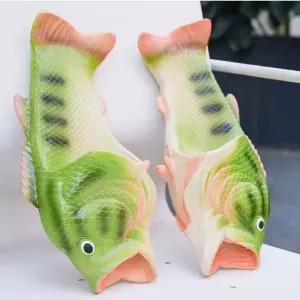 생선 젤리 물고기 잉어 남성용슬리퍼 할로윈 여름휴가 bLG6+4fuN