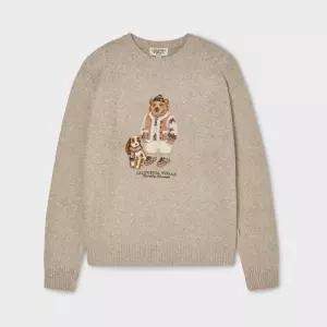 [백화점 정품] 후아유 스티브 자카드 스웨터 WHKAF4T11U