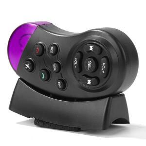 무선 스티어링 휠 리모컨 배터리 작동 차량 MP3 DVD 스테레오 단추, 자동차 라디오용 제어, 11 키