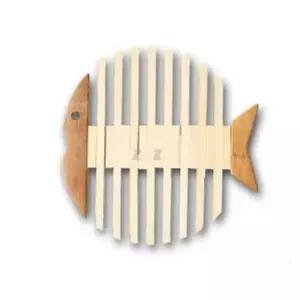 실리콘받침대 물고기 모양 냄비 받침 냄비깔개 매트 트레이