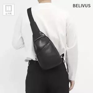 빌리버스 남자 슬링백 BBMS009 소가죽 웨이스트 가방 웨이스트백 남자슬링백 남자크로스백