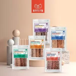 좋은친구들 국산 수제간식 스테이크 50g 쿠키 수제간식