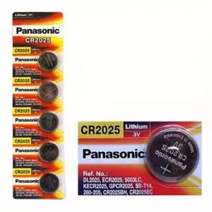 ( 파나소닉 CR2025 리튬 버튼셀 건전지 5P팩 ) 배터리