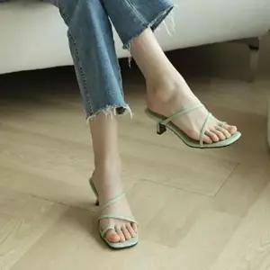 여성스트랩샌들 여성 신발 샌들힐 데일리 여름 쪼리 슈즈 뮬힐