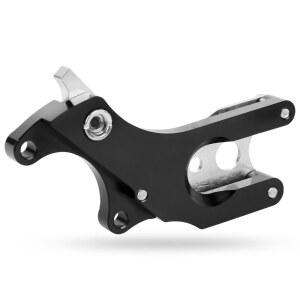 자전거용 디스크 브레이크 변환 키트 후방 산악 어댑터 시트 어댑터용 키트 알루미늄 고정 자전거 변환기 합금 마운트