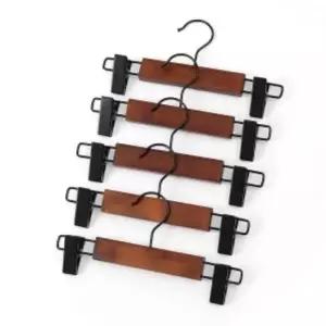 [JED] 나무옷걸이 바지걸이 옷걸이 원목 의류 보관 24cm