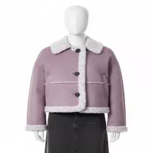 [무료배송] 써스데이아일랜드 [Thursday Island] 크롭 페이크 무스탕 자켓(T238MLT241W)