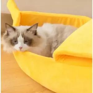 ToB 고양이 바나나침대 바나나 애완요품