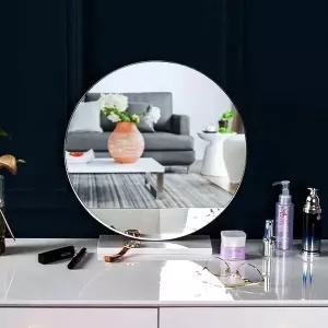 [알티피아]스탠딩 화장대 거울 화이트 미용 엔틱 콘솔 매장