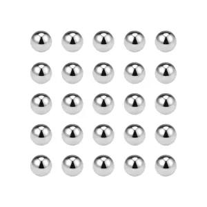 uxcell 8mm 베어링 볼 304 스테인리스 스틸 G100 정밀 25개