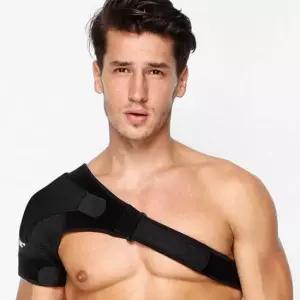 군인어깨패드 헬스 어깨보호대 압박 고정 지지대 숄더가드