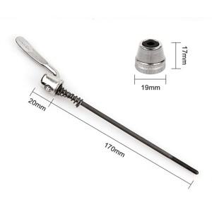 호환 퀵릴리스 꼬치 부품  트레이너 자전거 사이클링 백 리어 휠 타이어  수리 도구  190mm