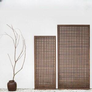 원목 야외가벽 우드 인테리어 칸막이 가림막 파티션 울타리