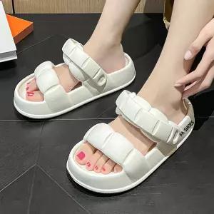 남녀공용 230-270 초경량 스트랩 샌들 가벼운 슬리퍼 qDx8+3SWO