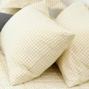 베겟잎 CC 리얼체크 세미마이크로 베개커버 (베개솜x) 50x70