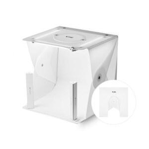 FOLDIO2 플러스 엑스트라 라이트 포함 제품 사진 촬영용 15인치 라이트박스 포터블 스튜디오 디밍블 LED CRI 97 배경 시트