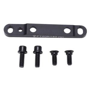 하피비다 플랫 마운트 디스크 브레이크 어댑터 캘리퍼와 액세서리 160mm 140mm 앞뒤 자전거 어댑터